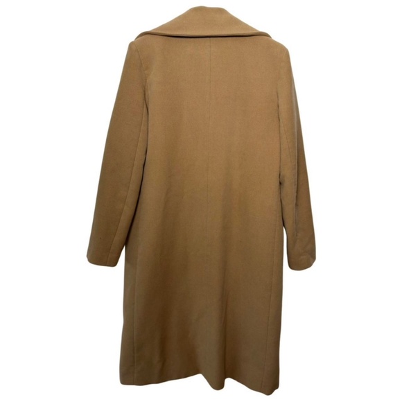Missguided camel long coat Size 6 US - Picture 2 of 10